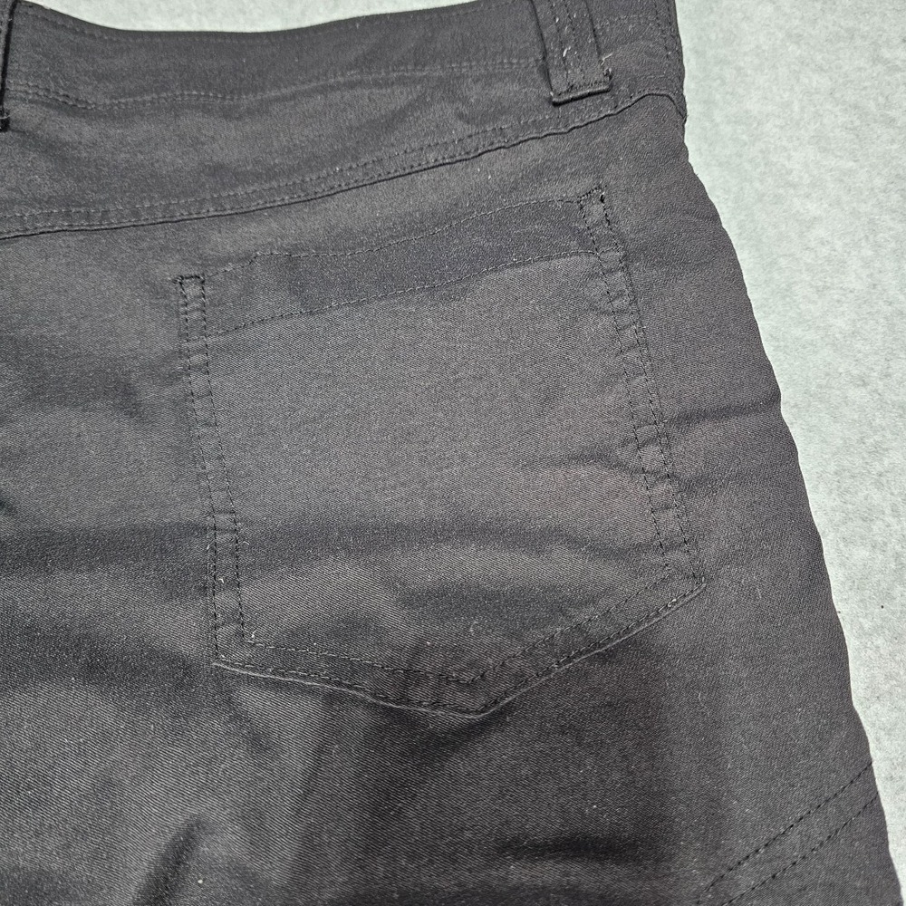 Wrangler Pants Mens 40x30 Black Performance Zip Cargo UPF 50 Outdoors Hiking - Picture 8 of 16